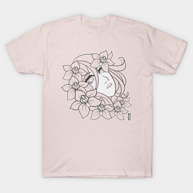 Orchid T-Shirt by darklightlantern@gmail.com